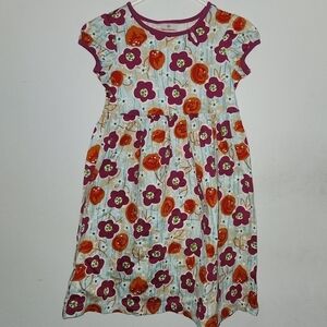 Hanna Andersson floral dress size 6-7